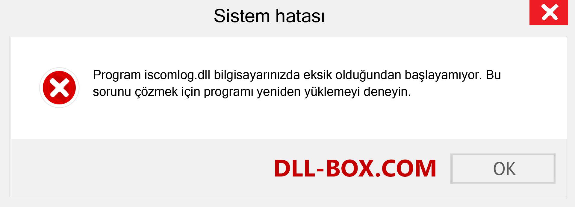 iscomlog.dll dosyası eksik mi? Windows 7, 8, 10 için İndirin - Windows'ta iscomlog dll Eksik Hatasını Düzeltin, fotoğraflar, resimler